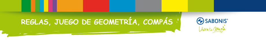 reglas, juego geometr&iacute;a y comp&aacute;s