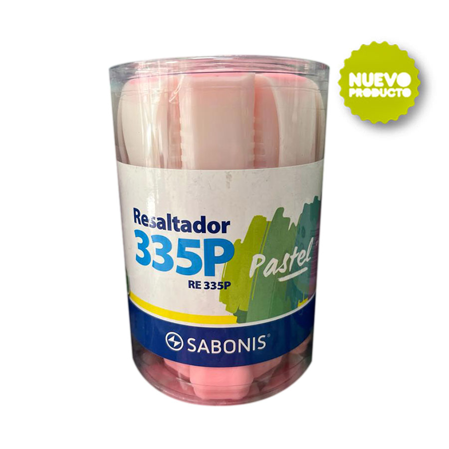 RESALTADOR PASTEL.Tinta brillante base al agua apto para papel normal, copia y fax. Sus colores fuertes clarifican y exhiben el texto resaltado. Ideal para trabajos de oficina y escolares. Calidad garantizada.Colores: Amarillo, verde, naranja, rosa, lila y azul.Bote c/ 12 piezas por color.