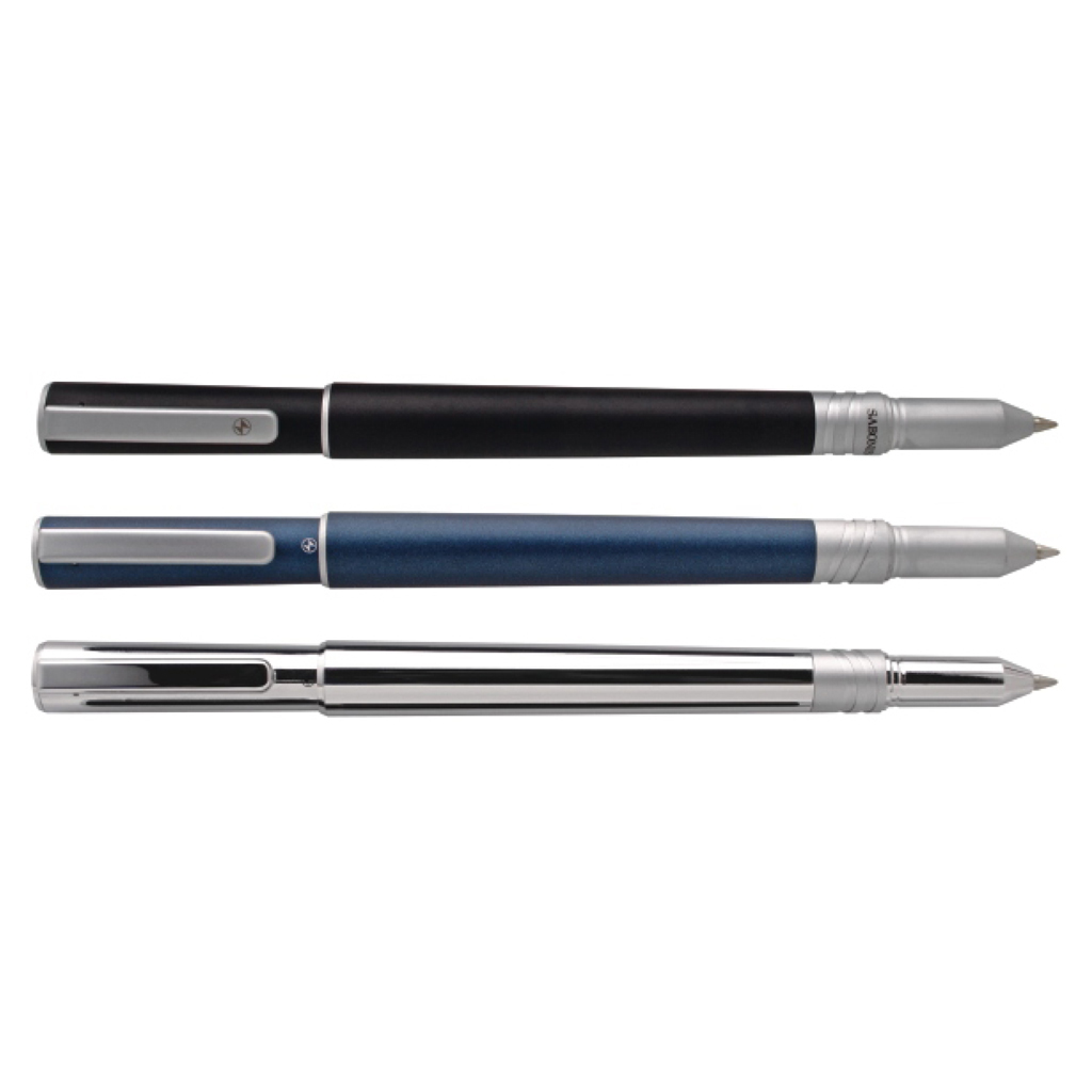 Bolígrafo de Metal, también presentación en Roller y Fuente.Su diseño es la combinación del buen hacer, lujo y personalidad.Ideal para las grandes ocasiones y el momento exacto para ser utilizada. Calidad garantizada.Precio unitario, incluye estuche.Color: Negro.Tinta: Negra.