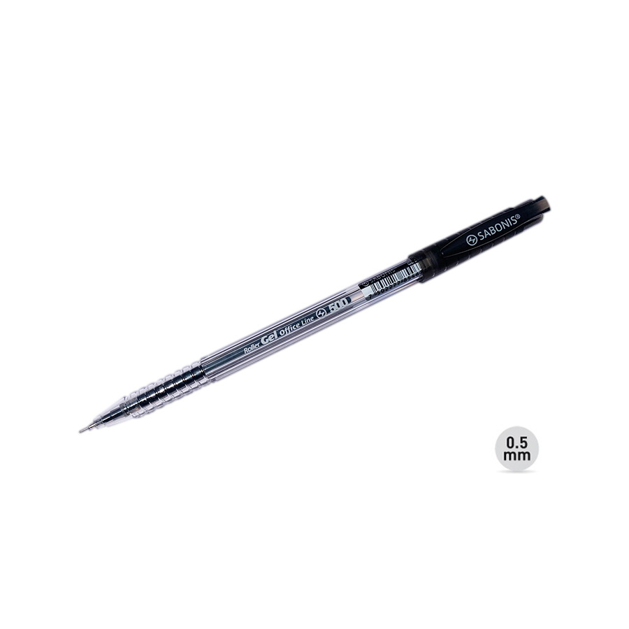 Gel Office Line 0.5 mm.Tinta gel que garantiza el flujo constante de tinta, sin borrones ni goteos. Secado rápido y escritura suave.Tinta: Negro, azul y rojo.Caja c/ 12 piezas por color.